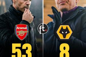 清奇的角度!狼队落后榜首阿森纳45分 正式退出英超冠军争夺