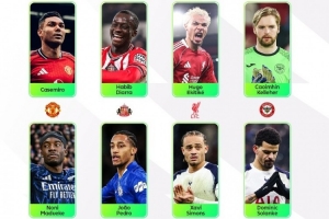 英超第24轮最佳球员候选:卡塞米罗、埃基蒂克、马杜埃凯在列