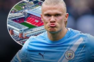 能破魔咒吗？哈兰德英超生涯作客安菲尔德从未进球，也未尝一胜