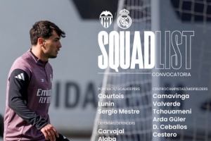 皇马对瓦伦西亚名单：阿诺德回归，贝林、维尼修斯、罗德里戈缺席