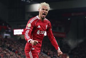 BBC：利物浦去年1月就接触了埃基蒂克，认为他有潜力成顶级前锋