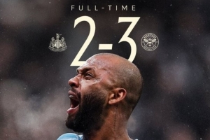 客胜纽卡！布伦特福德近9轮获得19分，同期仅次20分的阿森纳